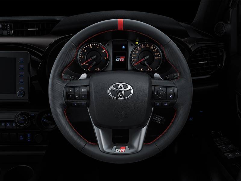 New GR Steering Wheel with Paddle Shift