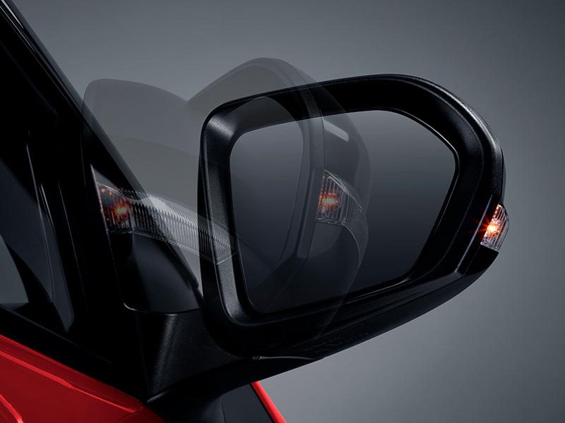 Retractable Outer Mirror with Turn Signal
