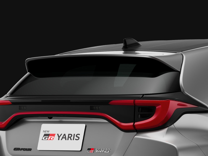 Color-Matched Rear Spoiler