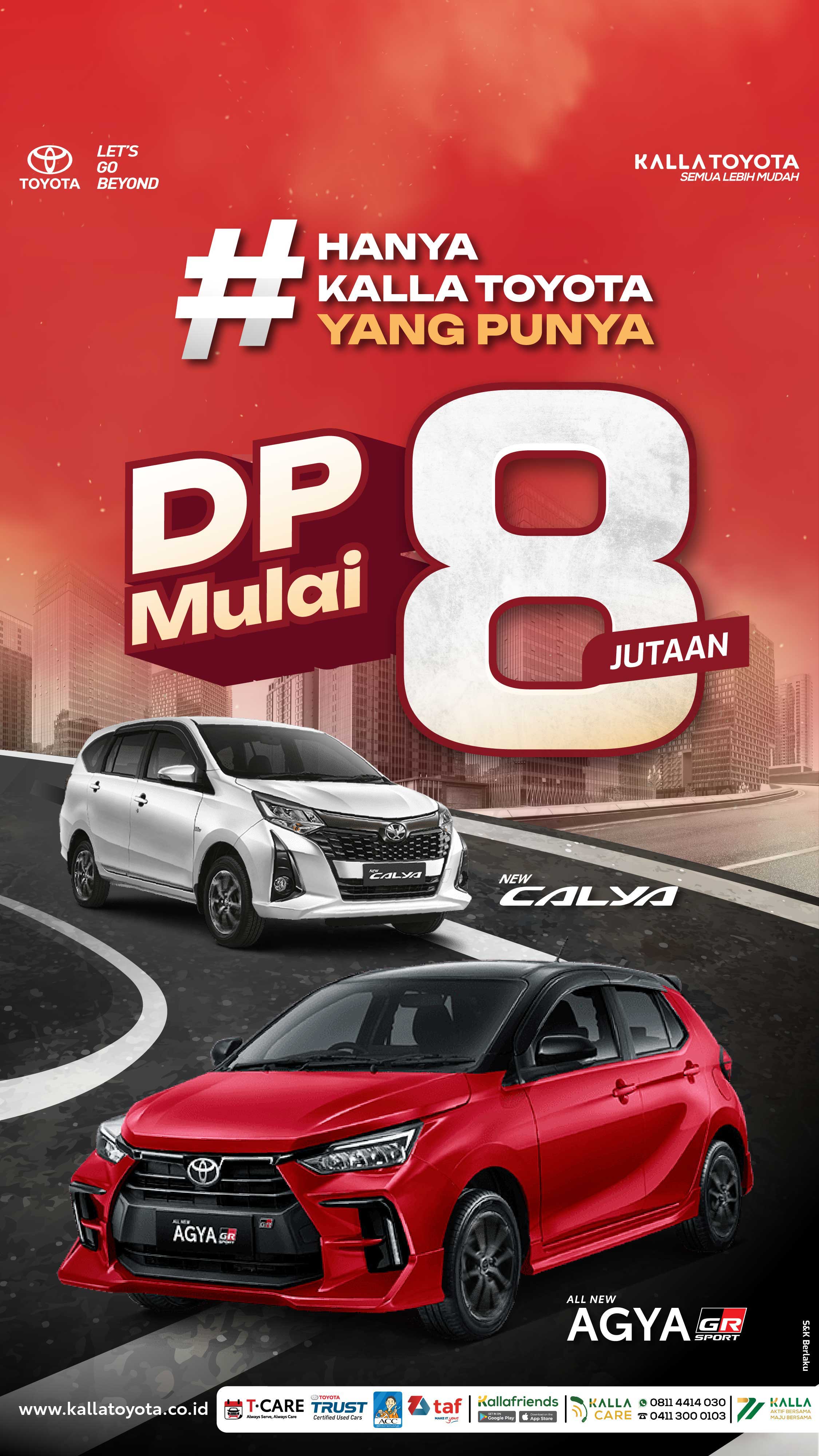 DP mulai 8 jt-an