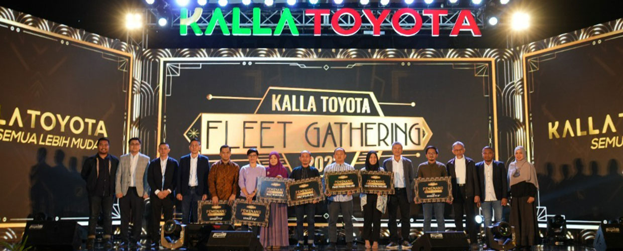 Kalla Toyota Gelar Fleet Customer Gathering, Ajang Apresiasi Kepada  Pelanggan Setianya