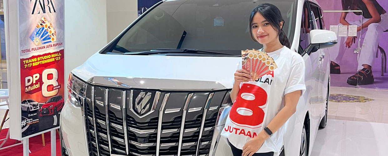 Pameran Otomotif Kalla Toyota Sukses Digelar di Phinisi Point dan Trans Studio Mal Makassar