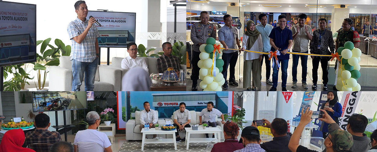 Hadirkan Konsep Pengalaman yang Menyenangkan, Kalla Toyota Refreshment Dealer Kalla Toyota Alauddin, Mal Ratu Indah, Sidrap dan Sengkang