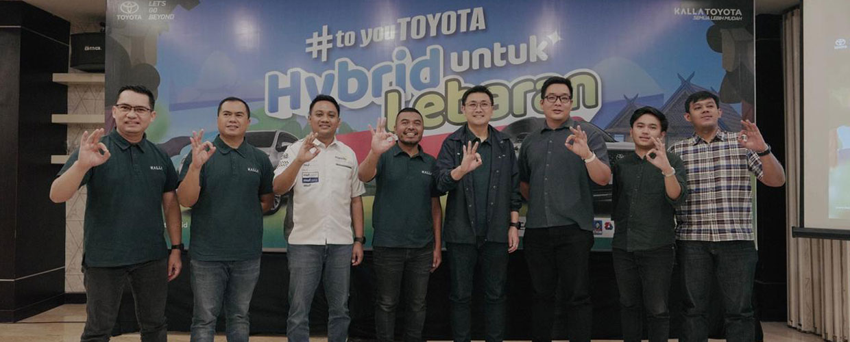 Sambut Ramadan, Kalla Toyota Gelar “Hybrid Untuk Lebaran”: Mudik Lebih  Efisien dengan Teknologi Hybrid