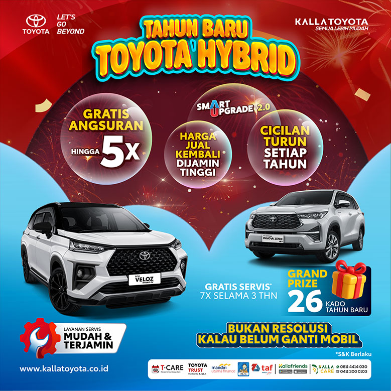 Tahun Baru Toyota Hybrid