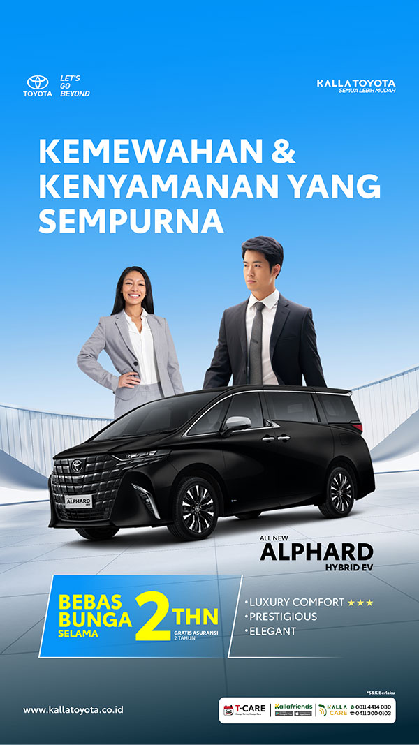 Tampil Elegan dengan All New Alphard