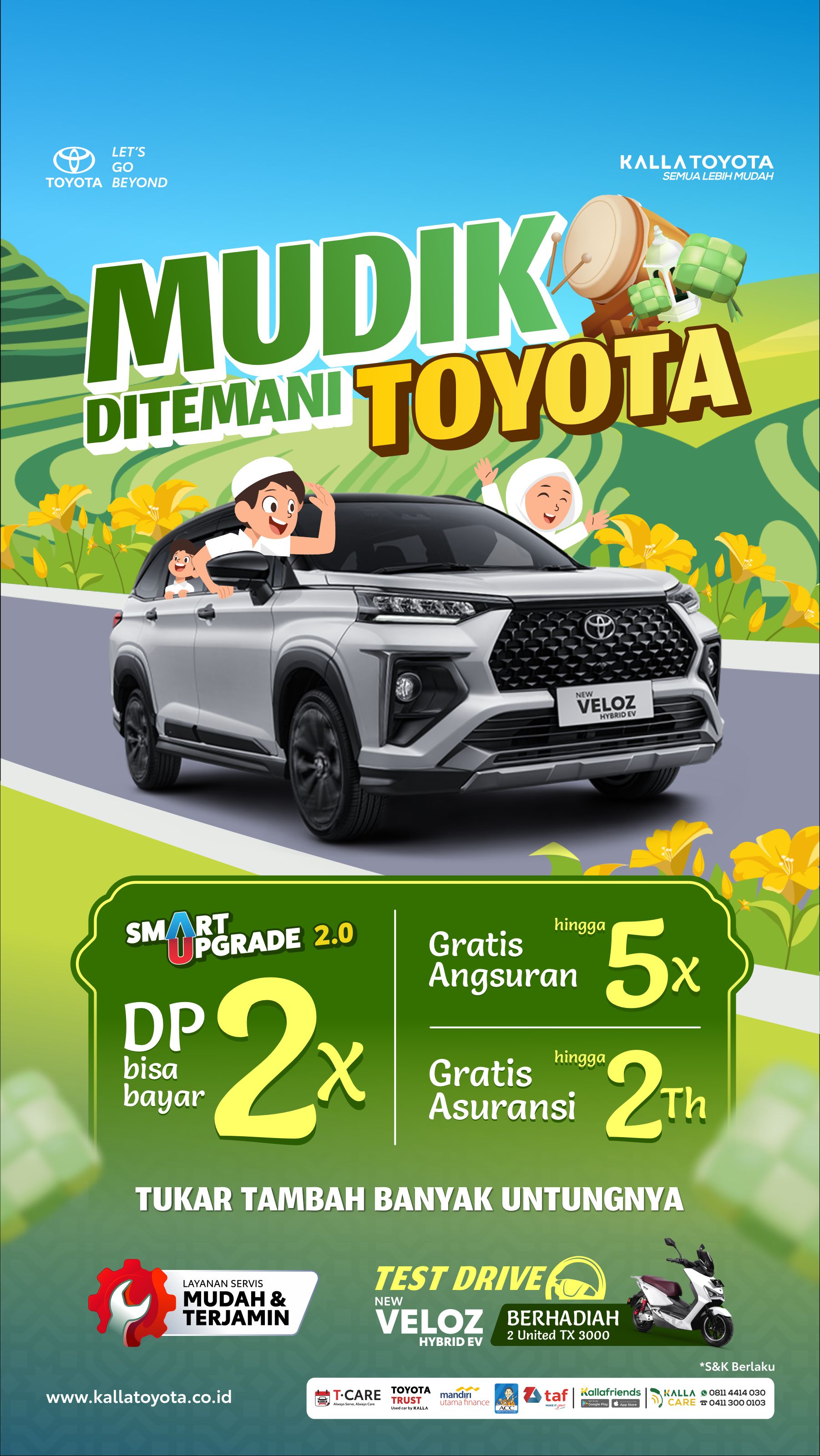Mudik Ditemani Toyota