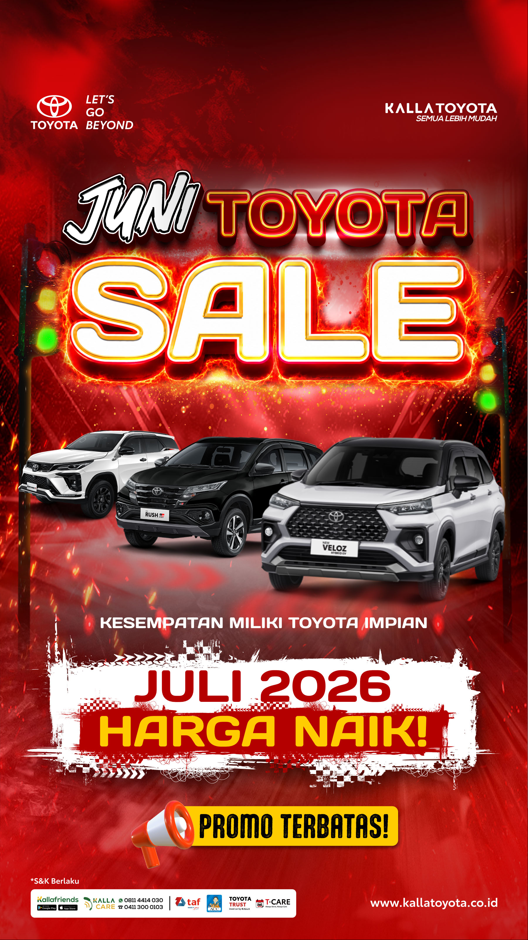 Juni Toyota SALE