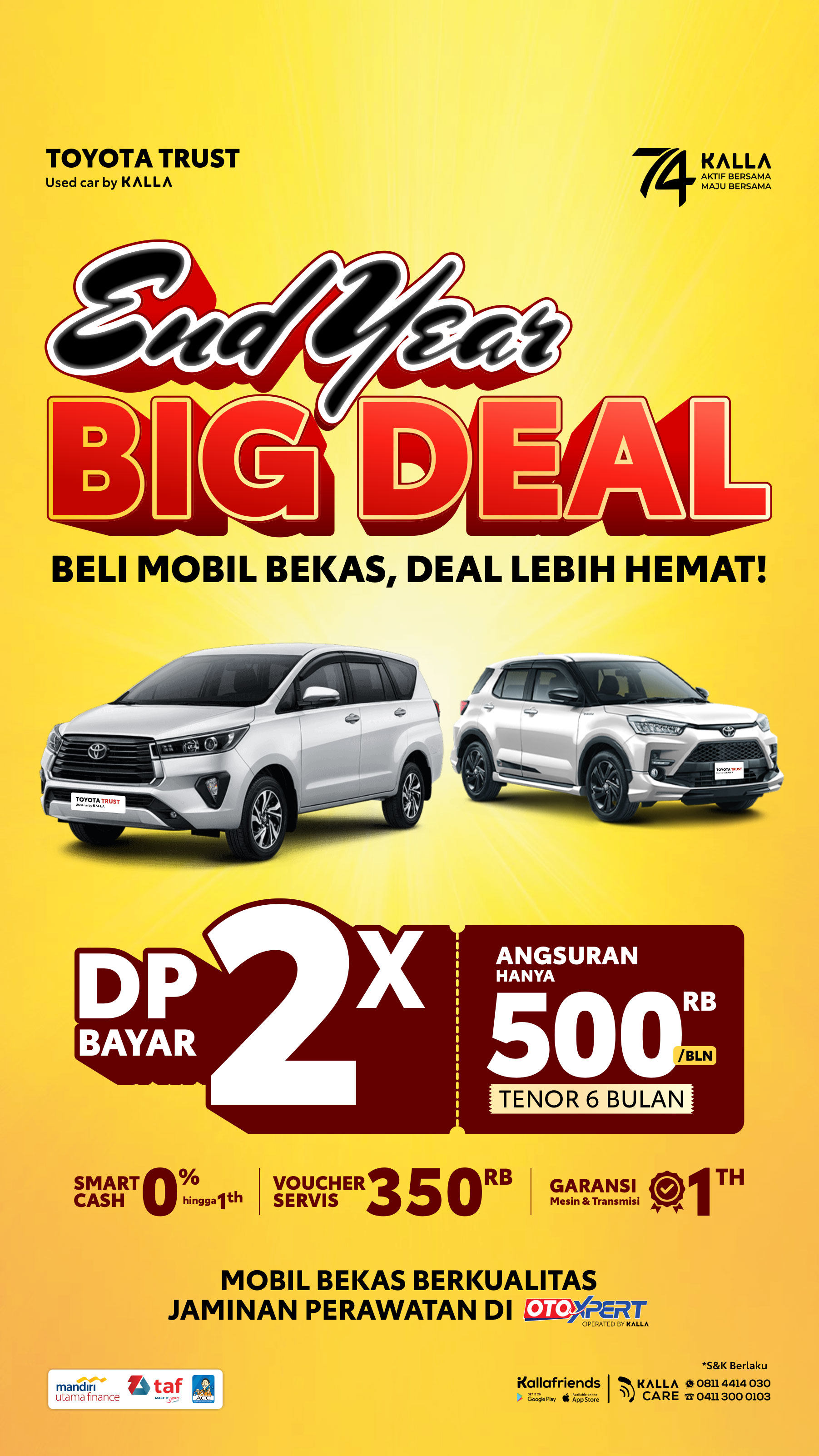 End Year | BIG DEAL